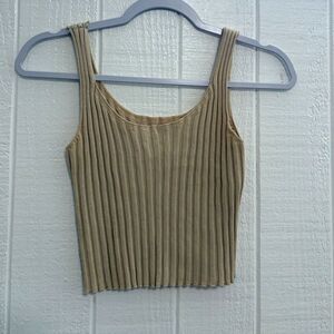 Beige tank top